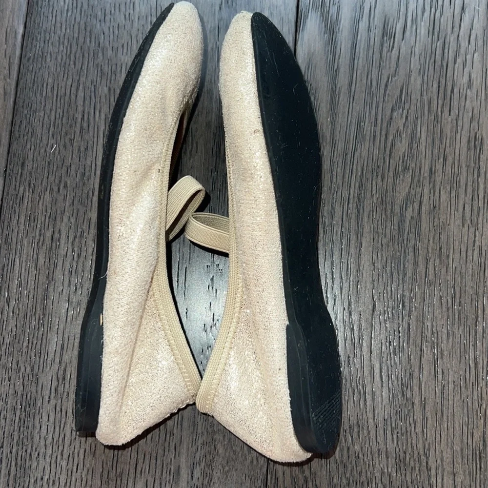 Ruby and Bloom toddler gold dress shoes